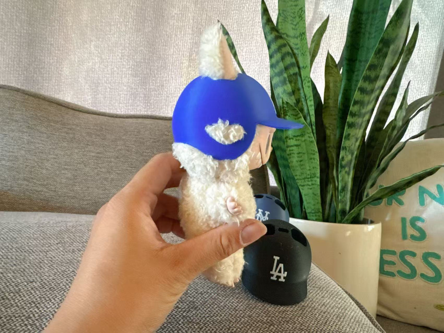 Free shipping in USA Labubu Baseball Hat-3D Print-lafufu baseball cap dodger
